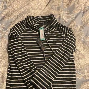 Mix by 41 Hawthorn Brushed Cowl Neck Knit too